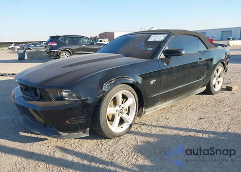 2010 Ford Mustang Gt Premium из США, поврежденный, VIN 1ZVBP8FH4A5159587
